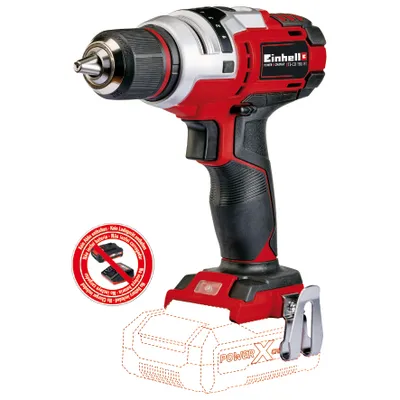 Obrázek produktu pro Einhell TE-CD 18 Li E-Solo, Vrtačka s pistolovým držadlem, Kartáčovaný, Černá, Červená, 1,3 cm, 2 mm, 47 Nm