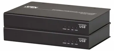Zdjęcie produktu dla ATEN CE610A, Nadajnik i odbiornik, Przewodowa, 100 m, Cat5e, 1920 x 1200 px, Link, Zasilanie, USB, Wideo