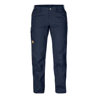 Produktbild von Fjällräven DA Karla Pro Trousers Curved Damen Trekkinghose ungefüttert Wanderhose dark navy NEU 34