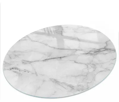 Produktbild von Bedruckte Glas Tischplatte fi50 cm – Glas Tischplatte Küche – Tischplatte aus Sicherheitsglas – Glasplatte für Küchentisch – Moderne Tischplatte Glas – Dekorative Glastischplatte – Pflegeleichte Tischplatte Küche – Marmor-Eleganz, KI-generiertes Bild
