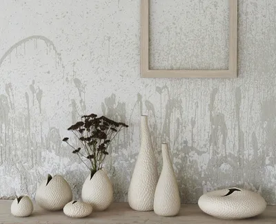 Image de ASA Selection carve Vase natur Ø 17 cm, H 46 cm