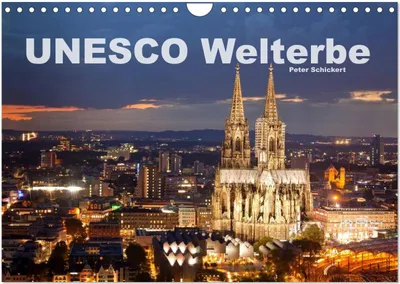 Produktbild von Unesco Welterbe (Wandkalender 2025 DIN A4 quer), CALVENDO Monatskalender