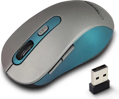 Zdjęcie produktu dla Esperanza Mysz Bezprz. 2.4Ghz 6D Opt. Usb Adara Niebieska