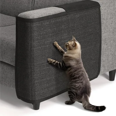 Produktbild von Schutz für Möbel - Für Sofas und Stühle - Kratzmatte - Links - Schwarz
