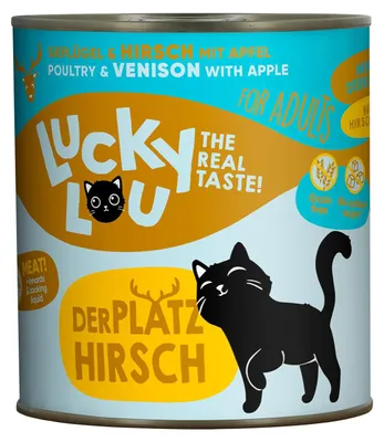Produktbild von Lucky Lou Lifestage Adult Geflügel & Hirsch 6x 800 g