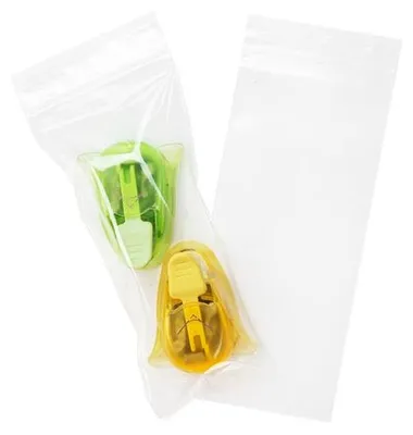 Produktbild von Druckverschlussbeutel 7.5x18cm Transparent PP 50 Mikron (100 Stück)