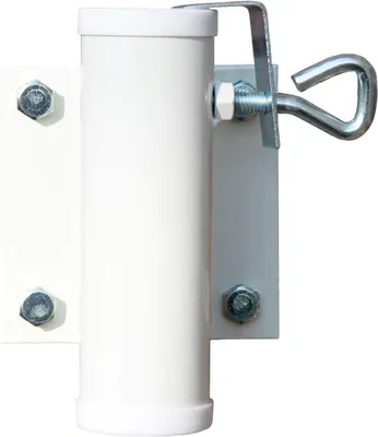 Immagine prodotto di Altre staffe - Supporto per ombrellone da parete, bianco, diametro 35 mm