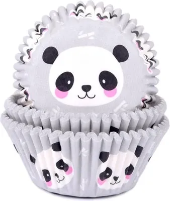 Obrázek produktu pro Košíčky na muffiny panda 50x33 mm