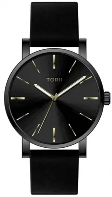 Image de Montre pour homme TORII B45BL.BG au style classique et tendance noir.