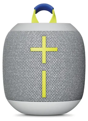 Image de Haut-parleur Bluetooth portable, blanc - Étanche, autonomie de 14 heures, son stéréo