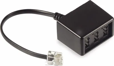 Produktbild von S-Impuls Adapter Western-Steck RJ45 (6/4) auf TAE-NF(N) -Buchse