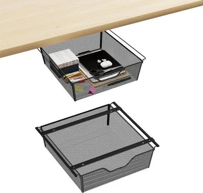 Produktbild von Famanu Untertischablage Organizer - Schwarz
