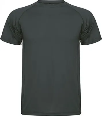 Produktbild von Roly CA0425 | Herren Montecarlo T-Shirt, Piqué - Farbe: Dark Lead 46 - Größe: L