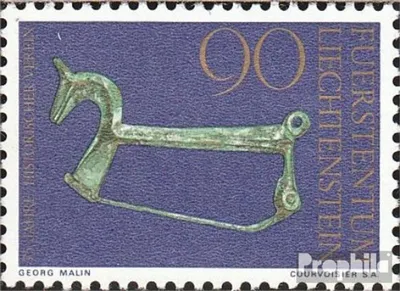 Produktbild von Briefmarken Liechtenstein 1976 Mi 648 (kompl.Ausg.) postfrisch Histor. Verein
