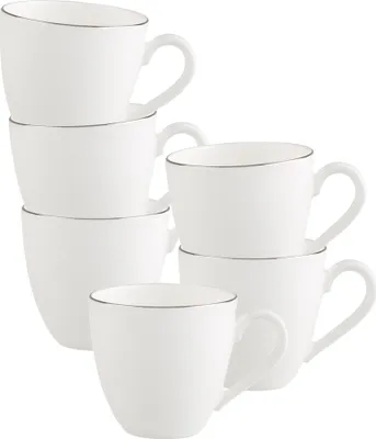 Produktbild von Villeroy & Boch Anmut Platinum No.1 Mokka-/Espressotasse 60 ml 6er Set