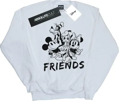 Produktbild von Disney - "Mickey Mouse And Friends" Sweatshirt für Damen BI28294 (L) (Weiß)