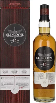 Image de Glengoyne 15 Years Old Highland Single Malt Scotch Whisky 43% Vol. 0,7l en boîte cadeau