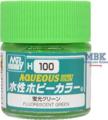 Image de GUNZE GSH100 Vert fluorescent (10 ml)