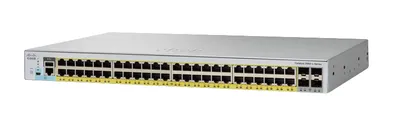 Produktbild von Cisco Catalyst 2960-L, Managed, L2, Gigabit Ethernet (10/100/1000), Power over Ethernet (PoE), Rack-Einbau, 1U