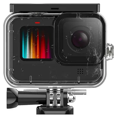 Immagine prodotto di Custodia impermeabile per GoPro Hero 9, 10, 11, 12 - Resistente fino a 50 metri - Trasparente