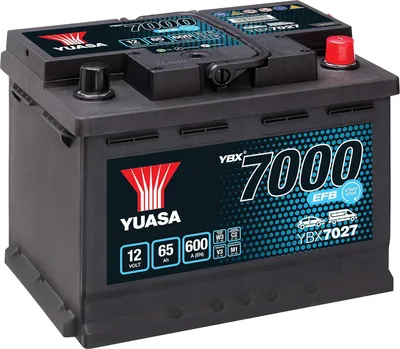 Produktbild von YUASA YBX7027 EFB 12V 65 Ah 600A (EN)