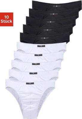 Produktbild von H.I.S. Slip Männer Unterhose 10 -teilig schwarz, weiß Größe 3