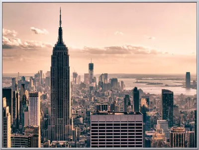 Produktbild von PAPERFLOW Wandbild New York, Aluminium, Kunstglas