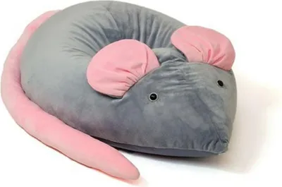 Obrázek produktu pro Sako taška pouffe Mouse šedorůžová D 110 x 80 cm