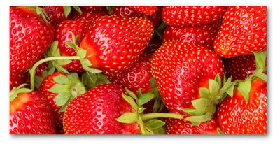 Immagine prodotto di Pannello protettivo per cucina Tulup® in vetro temperato - 100x50 - Protezione anti-schizzi realizzata in vetro temperato. Decorazione: cibo e bevande, fragole