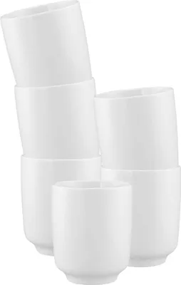 Produktbild von Seltmann Weiden Sento Home weiß Becher ohne Henkel 0,40 l 6er Set
