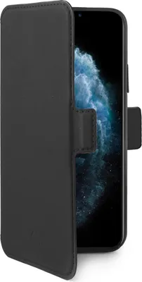 Image de Celly PrestigeM coque de protection pour téléphones portables 16,5 cm (6.5") Étui avec portefeuille Noir