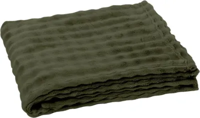Immagine prodotto di Coperta con motivo in rilievo, 130 x 180 cm, DOUCELIN, nero