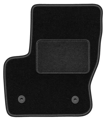 Zdjęcie produktu dla Dywanik samochodowy welurowy kierowcy do Ford  Escape MK3 (2012-, SUV) czarny, dopasowany