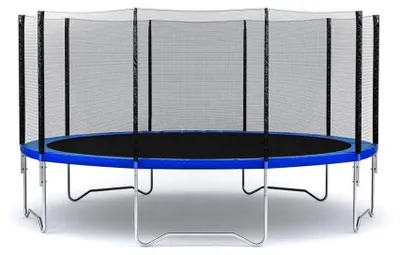 Obrázek produktu pro Ochranná síť pro trampolínu 366 cm, 10 sloupků, 180 cm