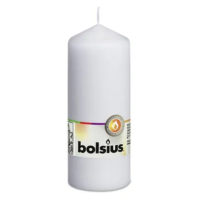 Zdjęcie produktu dla Świeca filarowa Bolsius biała 150/58mm