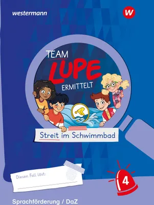 Produktbild von TEAM LUPE ERMITTELT - Übungshefte. Sprachförderung 4
