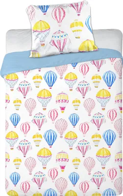 Obrázok produktu pre FARO Obliečky do postieľky Balóny  Bavlna, 100/135, 40/60 cm