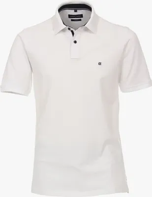 Produktbild von CASAMODA Herren Poloshirt Kurzarm Regular-Fit Weiß XL