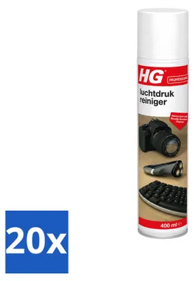 Produktbild von 20 x HG Druckluftreiniger - 400 ml - Vorteilspackung - 20 Stücke