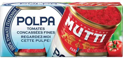 Produktbild von Mutti Mai Vista Polpa di Pomodoro 420g – Natürliche Tomatenstücke aus Italien