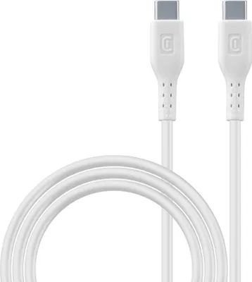 Obrázok produktu pre Cellularline USBDATA100C2C5A2MW, 2 m, USB C, USB C, Biela