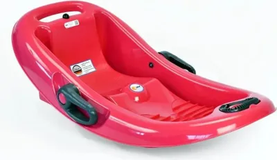 Image de Luge / Toboggan Snow Flipper de Luxe KHW rose