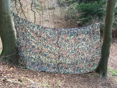 Image de Berger & Schröter 30207 Filet de camouflage brise-vue 300 cm x 200 cm, 1 pièce
