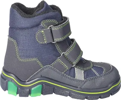 Zdjęcie produktu dla RICOSTA Zmywalne buty GABRIS by PEPINO na chłodne zimowe dni Zapięcie na rzep HighTech/tekstylne Ocieplana podszewka chłopcy morski/ocean Niebieski/żółty Rozmiar 33