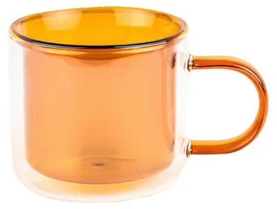 Produktbild von Doppelwandiges Cappuccino-Glas mit Henkel CHiATO, 250 ml
