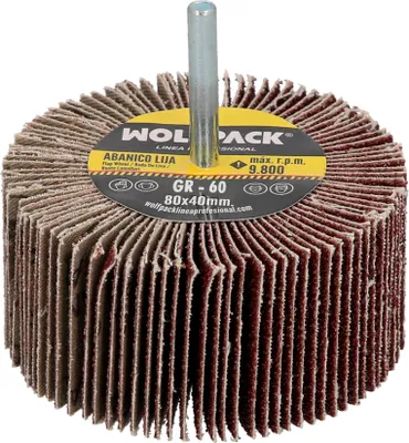 Obrázok produktu pre 60 veľkosť brúsneho kotúča ø 80 x 40 mm. Brúsne kotúče, brúsne kotúče, brúsne kotúče, brúsenie, brúsenie, leštenie