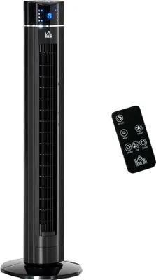 Produktbild von HOMCOM 2-in-1 Turnmventilator Standventilator Ventilator mit Fernbedienung