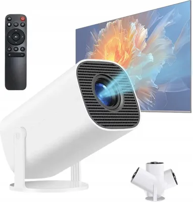 Obrázek produktu pro Mini Projektor 720P Android 11, Bt 5.0, Wifi, 180° Automatická Korekce Snění