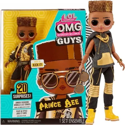Produktbild von L.O.L. Surprise! OMG Guys Doll S2, Modepuppe, Männlich, 4 Jahr(e), Junge/Mädchen, 266,7 mm, 650 g