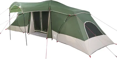Produktbild von Möbel Familienzelt mit Fenstern Kuppel Grün 6-Personen Wasserdicht - Campingzelte 4100670
